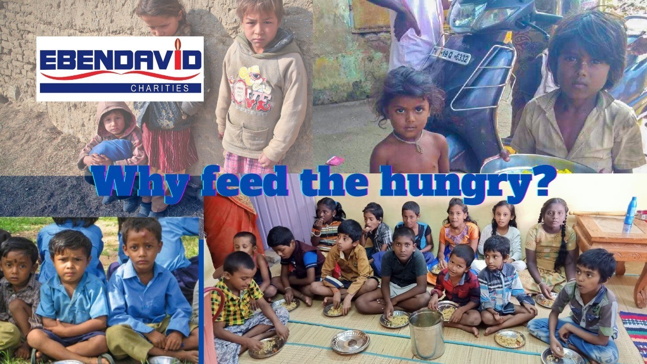 Why Feed The Hungry Ebendavid Charitiesebendavid Charities