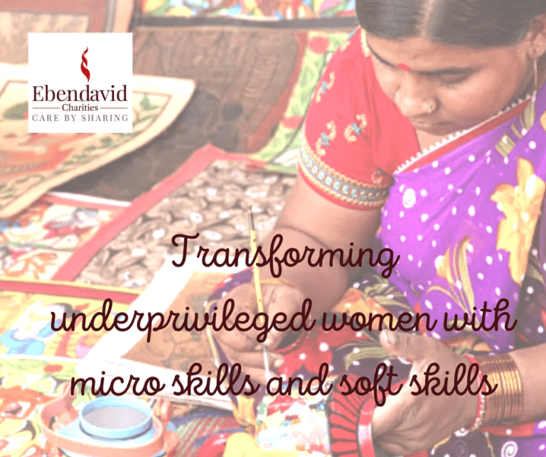 Transforming underprivileged women with micro skills and soft skills ...